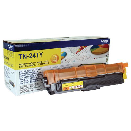 Toner - TN241 - Giallo - Brother,
