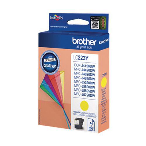 Cartuccia d'inchiostro - LC-223 - Giallo - Brother,