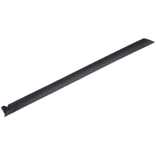 Bordi Slabmat Carré profilo femmina nero 50x910x13 mm,