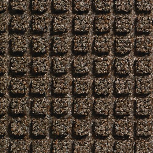 Tappeto con barriera in gomma marrone 60x90x1,05cm,