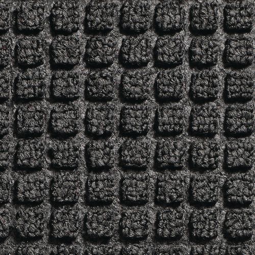 Tappeto con barriera in gomma grigio 60x90x1,05cm,