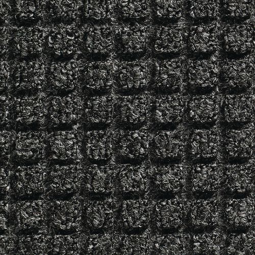 Tappeto con barriera in gomma antracite 90x150x1,05cm,