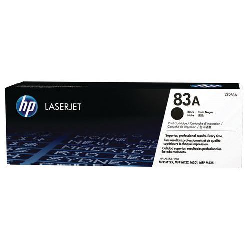 Toner - 83 - Nero - 1500 pagine - HP,