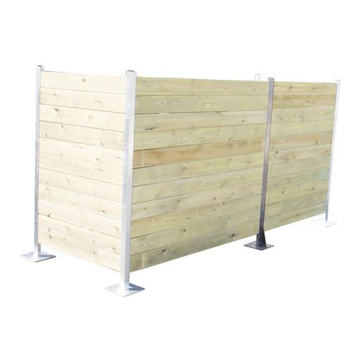 PALO INTERMEDIO IN ALLUMINIO L1500,