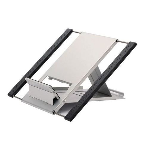Base notebook/tablet argentata,