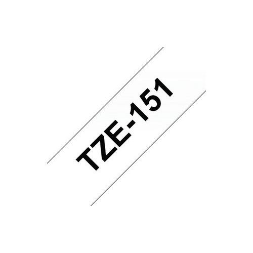 Nastro TZeS151 adesivo potente 24 mm Nero,