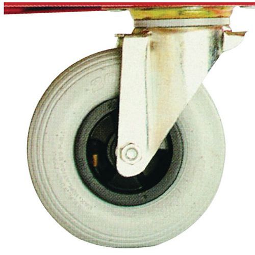 Rotelle pneumatiche per carrelli a carico voluminoso con portata 250 kg,