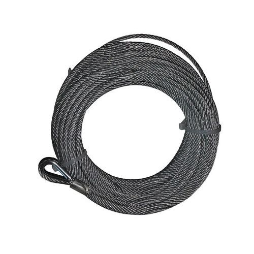 Acciaio diam=2 mm l=12 m + – 1 redancia – con manicotto,