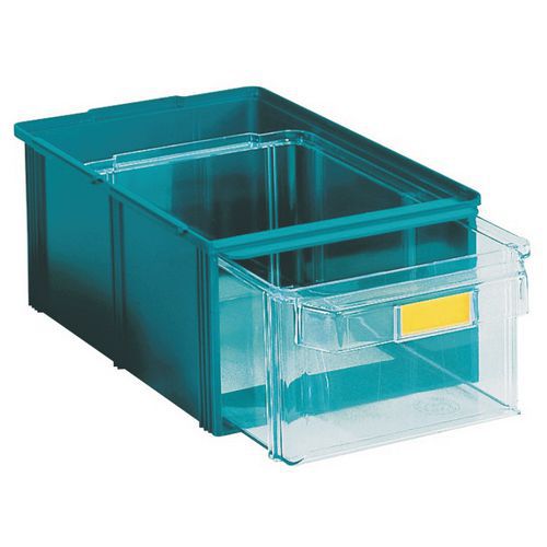 Cassettiera Componibile H Tota:189 Colore:Verde,