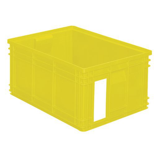 Cassa Proliprop 630X450X 300Mm Giallo UNE,