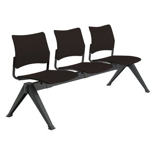 PANCA URBAN 3 POSTI NERO,