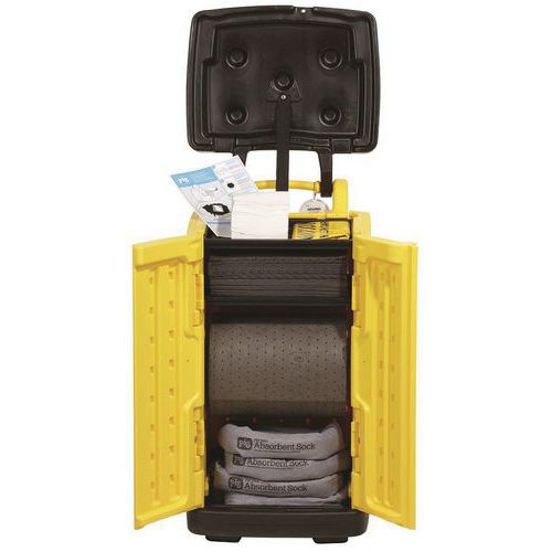 Carrello di assorbenti KIT2401-999 anti sversamenti PIG®,