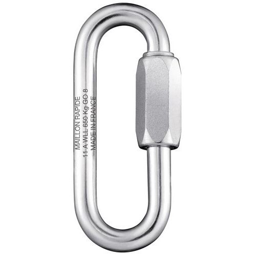 Maglia rapida diam. 14 mm grande apertura=26,5 mm carico 2000 kg,