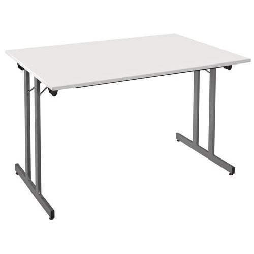 Tavola pieghevole multiuso 160 X 80 CM Grigio/Grigio,