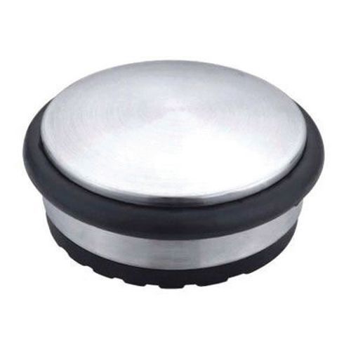 Fermaporta rotondo inox satinato,