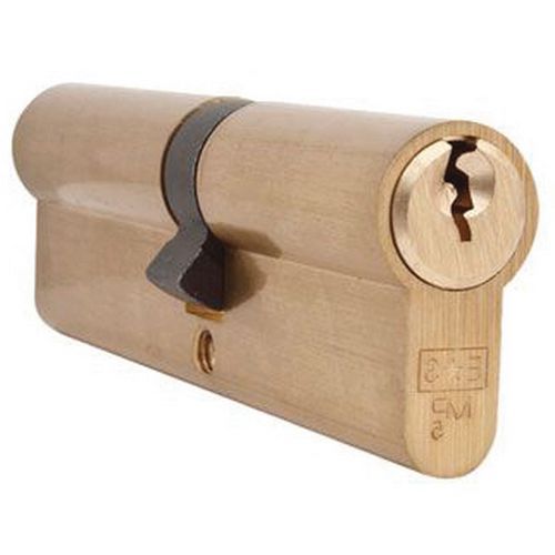 Cilindro doppio eur. 30x30 mm ottone,