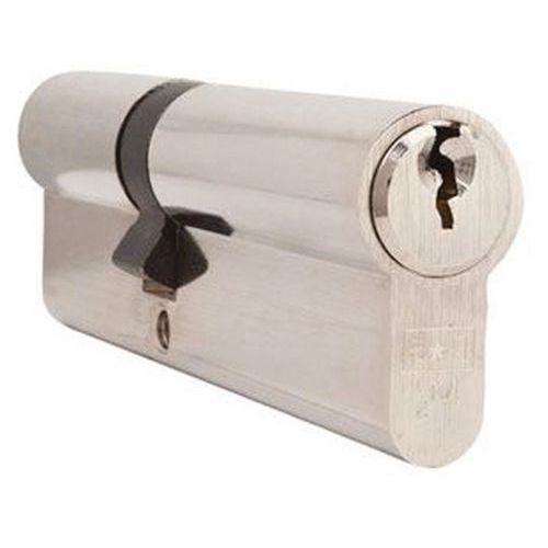 Cilindro doppio eur. 30x30 mm nichel,