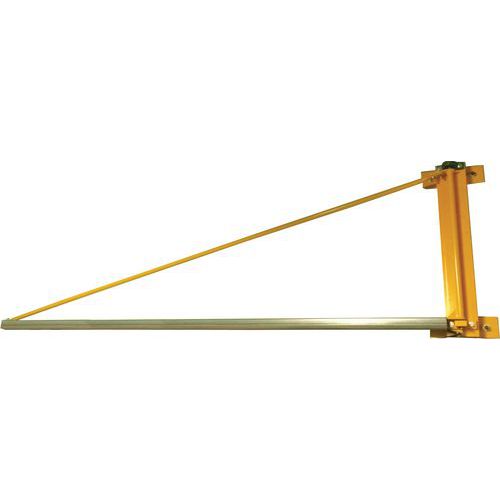 GRU DA PARETE SENZA PARANCO PORTATA =100 KG L BRACCIO=3 M,