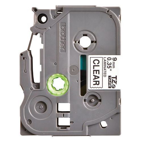 Confezioni Di Nastro Per Etich Colore:Nero Colore:Traspare,