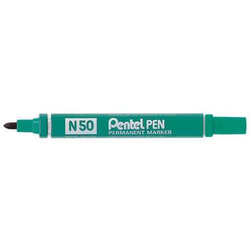 Pentel Verde Evidenziatore N50 E N60 Tipo Di Punta:a Mat.:Alluminio,