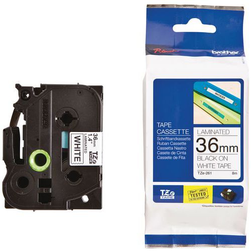 Confezioni Di Nastro Per Etich Colore:Bianco Colore:Nero,