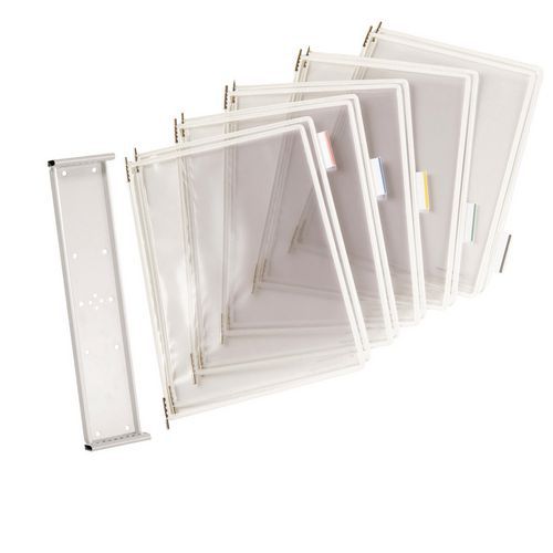 Supporto Murale A4 Elemento su ccessivo 10 car telline bianc,