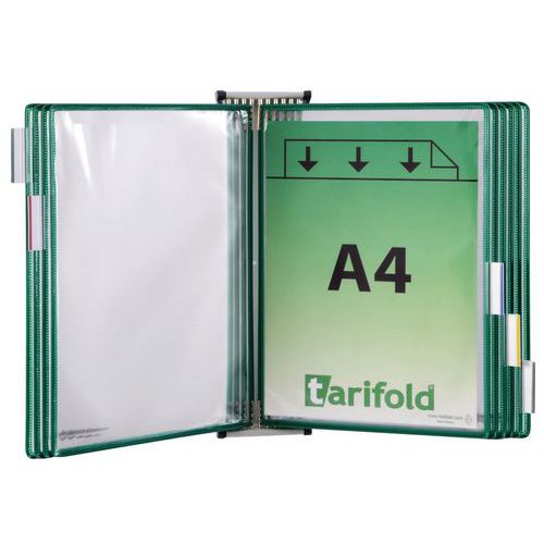 Supporto A3 10 cartelline verdi,