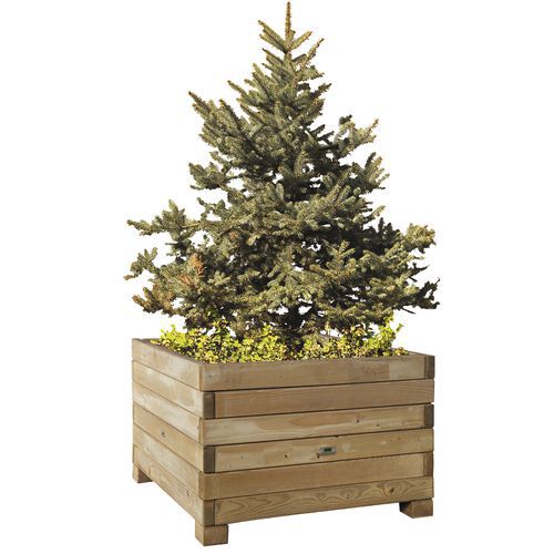 Fioriera In Legno Naturale Altezza:655 Lunghezza:1000,