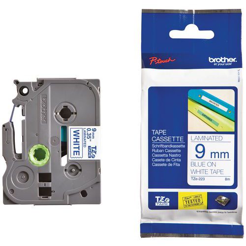 Confezioni Di Nastro Per Etich Colore:Bianco Colore:Blu,