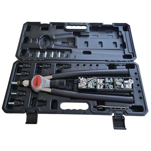 Cassetta con pinza e dadi GO 6110 professionale - Degométal,