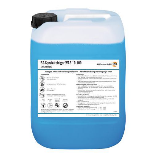 Detergente speciale WAS 10.100 (spray) - 20L - IBS,