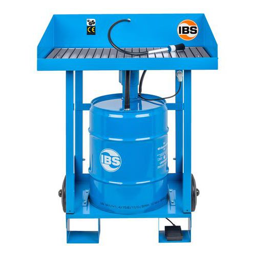 Apparecchio per la pulizia di materiali tipo F2 - IBS,