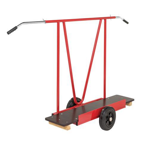 Carrello porta pannelli,