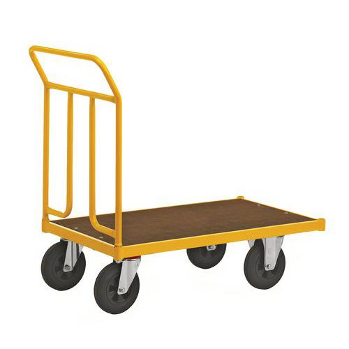 Carrello a piattaforma giallo  _ KM144500B,