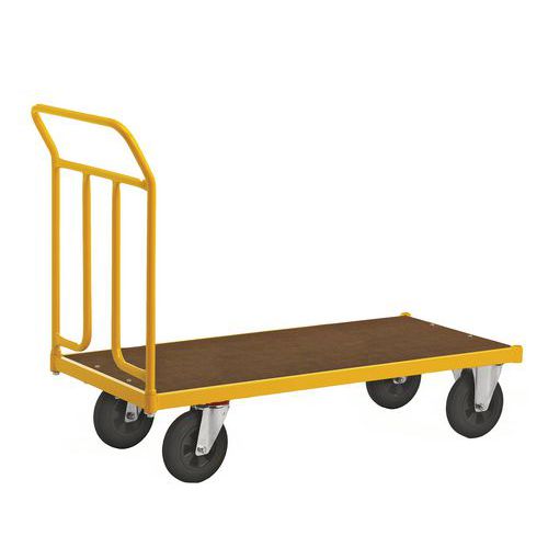 Carrello a piattaforma giallo  _ KM144600B,