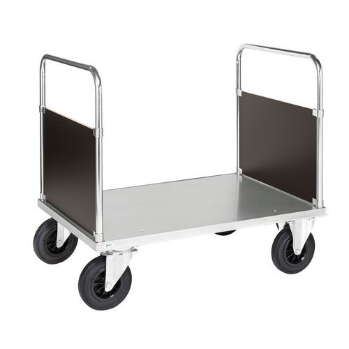 Carrello a piattaforma con sponde  _ KM633-2B,