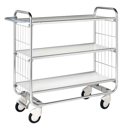 Carrello portatutto flessibile 3 ripiani  _ KM8000-3L-CL,
