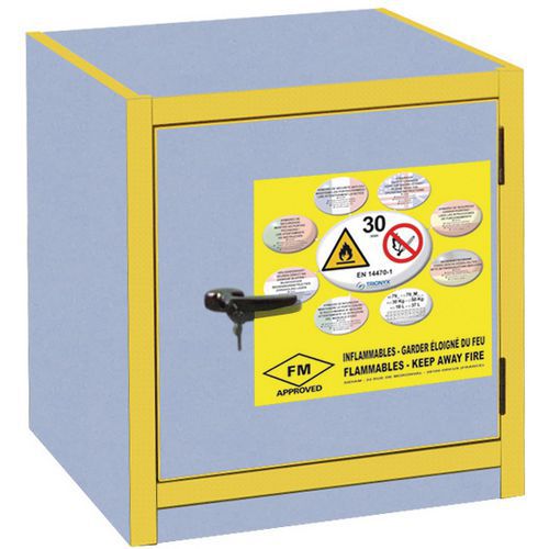 Armadio per banco da lavoro 1 anta EN/FM 64 kg,