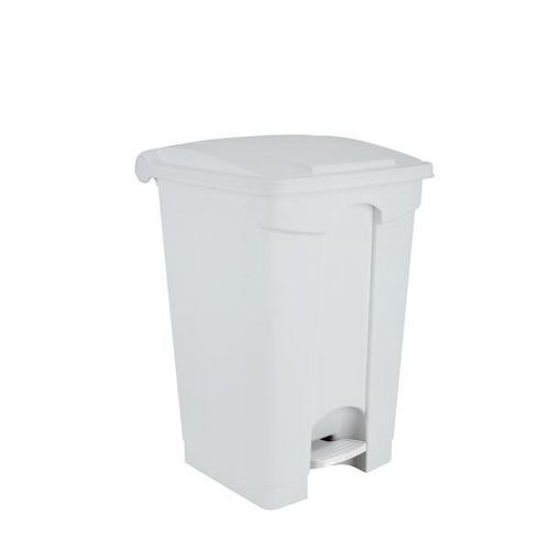 Contenitore a pedale bianco 70 lt,