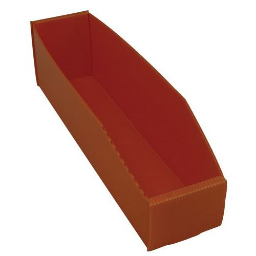 Contenitore Cap.5L Arancio Dim: 380X90X105 /70 mm,