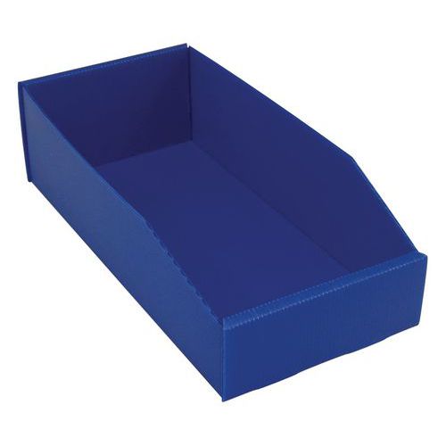 Conten A Becco Poliprop Blu 380X180X155/70Mm M,