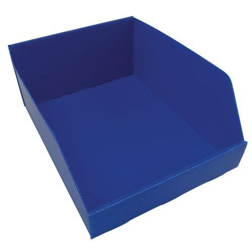 Conten A Becco Poliprop Blu Dim : 380 X 295 X 155/70,
