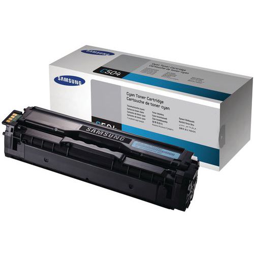 Toner - CLTx504S - Ciano - 1800 pagine - Samsung,