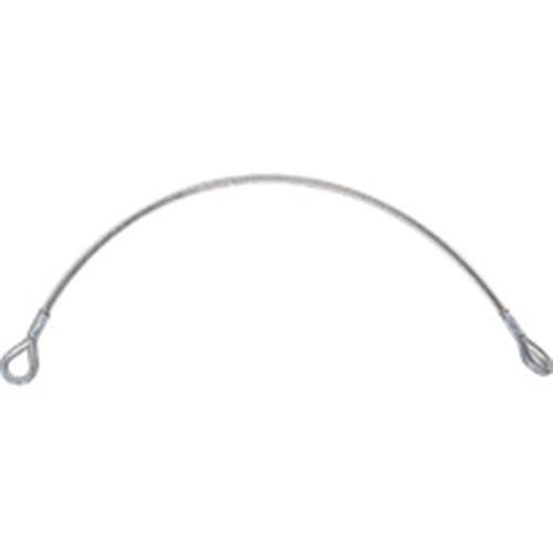 Braca di ancoraggio in acciaio galv. ø 8 mm acciaio tg 1 M,