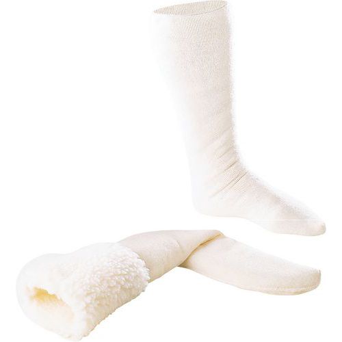 Calzettone per stivali champagne taglia unica,