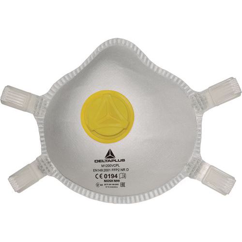 5 Masch. s ffp2 formato a chiglia  valvola-dolomite wh reg.,