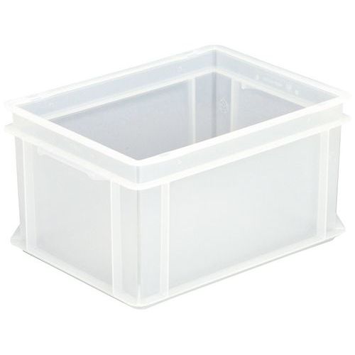 Contenitore RAKO traslucido 20 litri 400x300x220 mm con pareti,