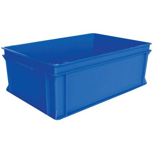 Contenitore RAKO blu reale 41 litri 600x400x220 mm con pareti,