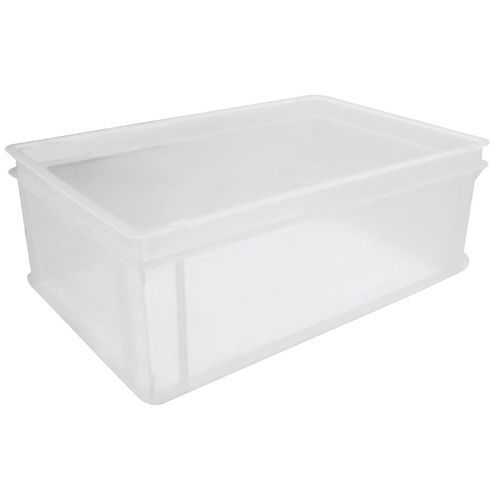 Contenitore RAKO traslucido 40 litri 600x400x220 mm con pareti,