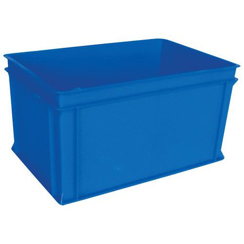 Contenitore RAKO blu reale 60 litri 600x400x325 mm con pareti,